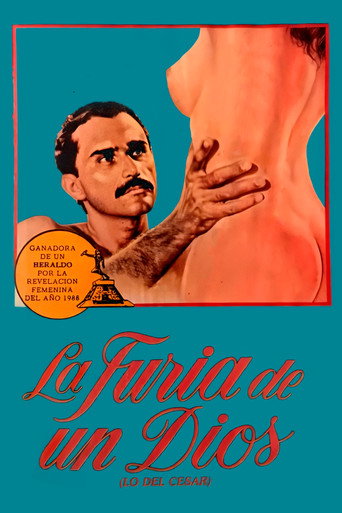 Cartel de La furia de un dios