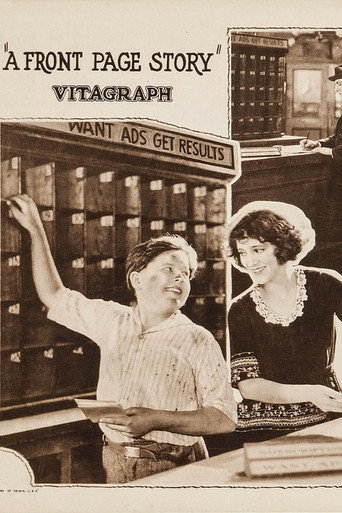 Cartel de A Front Page Story