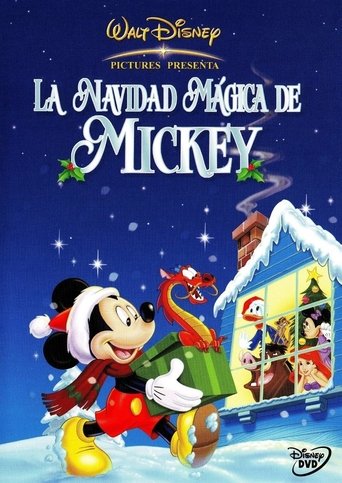 Cartel de La navidad mágica de Mickey