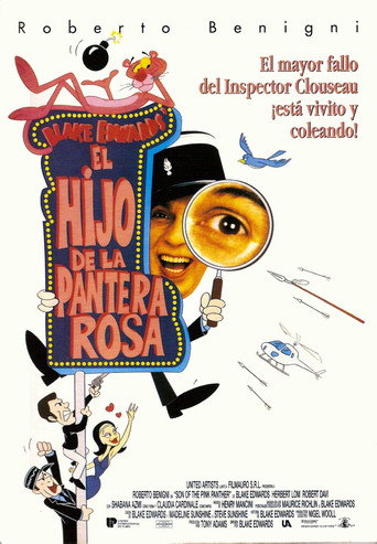 Cartel de El hijo de la pantera rosa