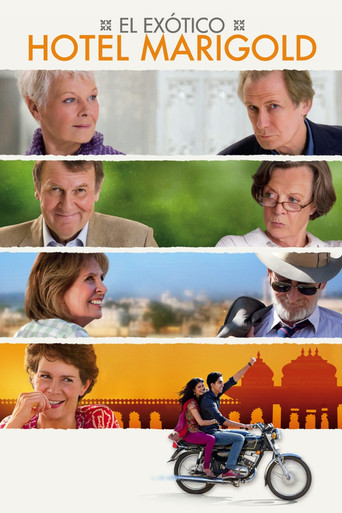 Cartel de El exótico Hotel Marigold