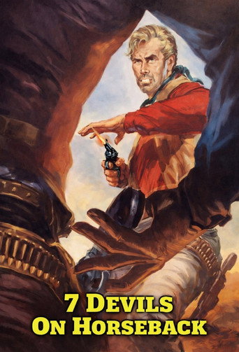 Cartel de Los siete del grupo salvaje