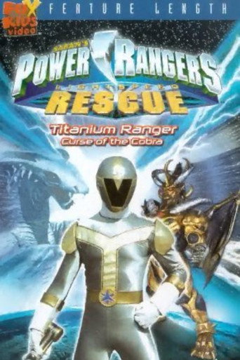 Cartel de Power Rangers Lightspeed Rescue: Titanium Ranger - Curse of the Cobra