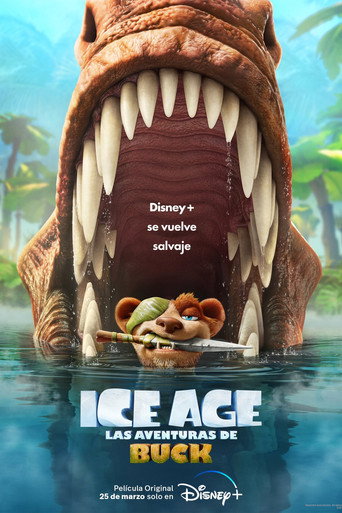 Cartel de La Edad de Hielo. Las aventuras de Buck
