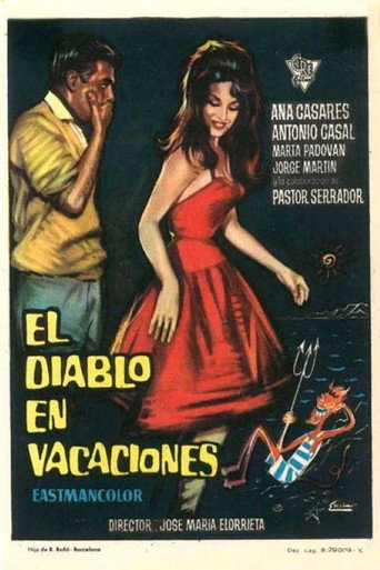 Cartel de El diablo en vacaciones