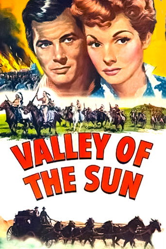Cartel de El valle del sol