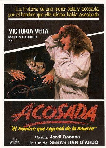 Cartel de Acosada