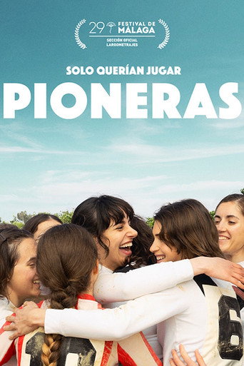 Cartel de Pioneras: solo querían jugar