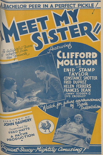 Cartel de Meet My Sister