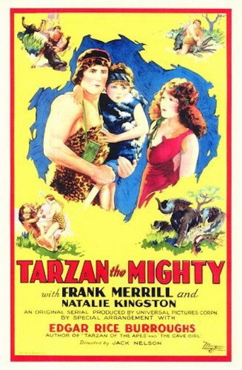 Cartel de Tarzan the Mighty