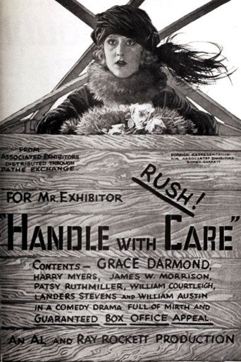 Cartel de Handle with Care