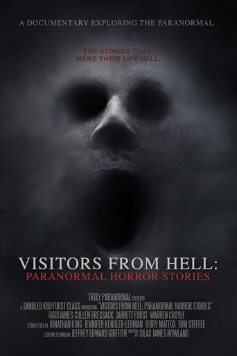 Cartel de Visitors from Hell: Paranormal Horror Stories