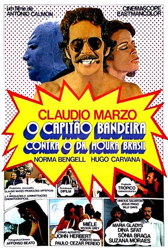 Cartel de O Capitão Bandeira Contra o Dr. Moura Brasil