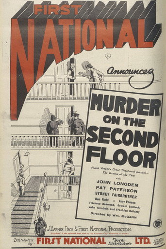 Cartel de Murder on the Second Floor