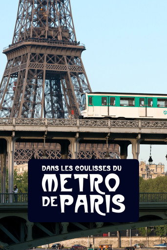 Cartel de Dans les coulisses du métro de Paris