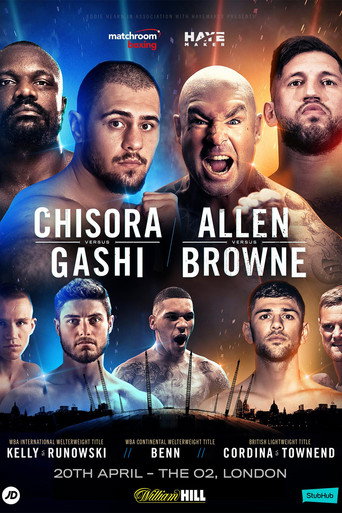 Cartel de Derek Chisora vs. Senad Gashi