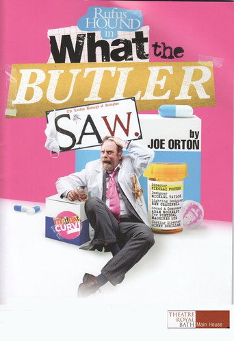 Cartel de What The Butler Saw