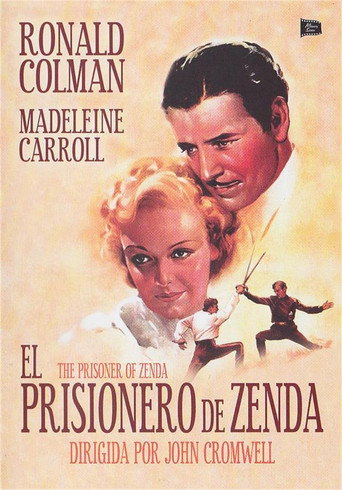Cartel de El prisionero de Zenda