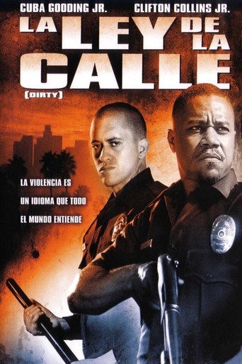 Cartel de La ley de la calle (Dirty)