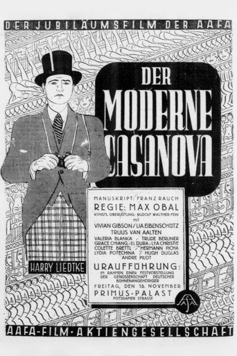 Cartel de Der moderne Casanova