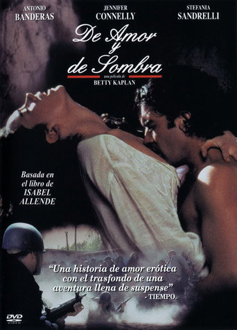Cartel de De amor y de sombra