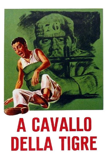 Cartel de A caballo de un Tigre