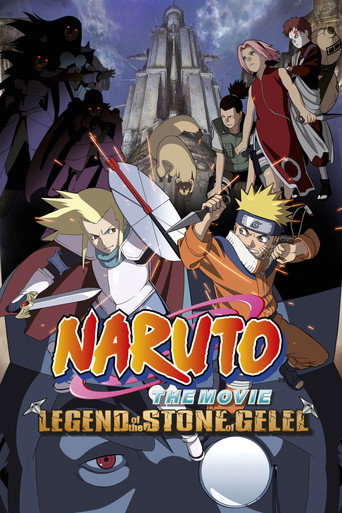 Cartel de Naruto: La Leyenda de la Piedra De Gelel