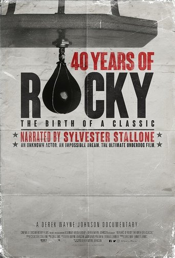 Cartel de 40 Years of Rocky: The Birth of a Classic