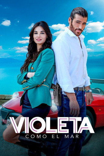 Cartel de Violeta como el mar
