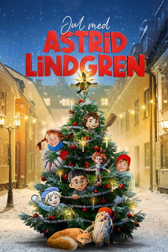 Cartel de Jul med Astrid Lindgren