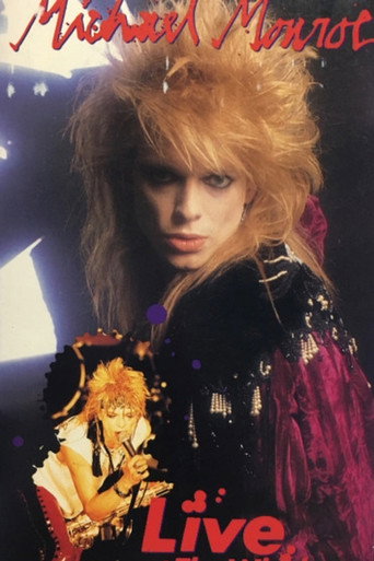 Cartel de Michael Monroe Live At The Whisky 1989