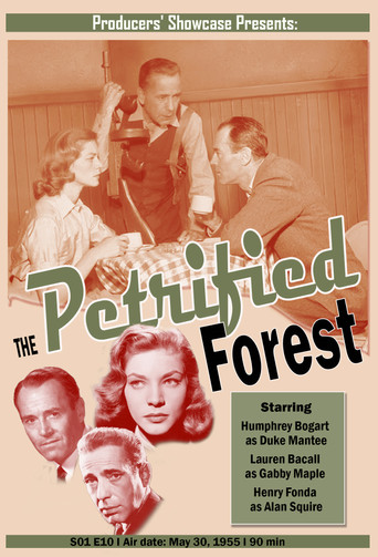 Cartel de The Petrified Forest