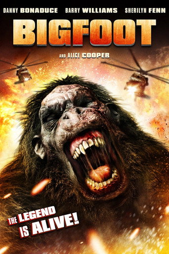 Cartel de Bigfoot