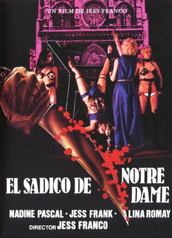 Cartel de El sádico de Notre-Dame