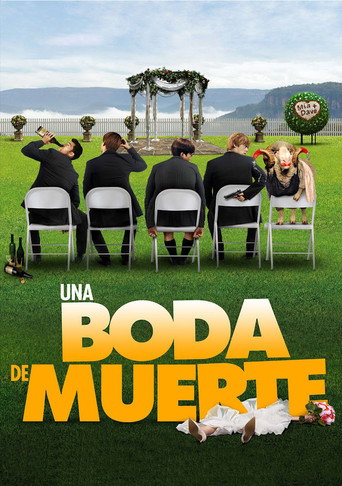 Cartel de Una boda de muerte