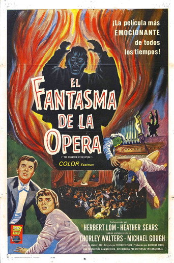 Cartel de El fantasma de la ópera