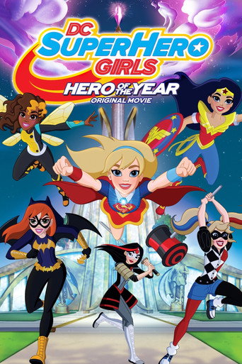 Cartel de DC Superhero girls: Héroe del año