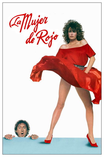 Cartel de La mujer de rojo