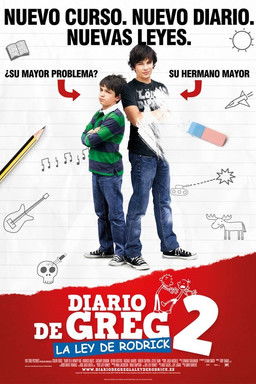 Cartel de El diario de Greg 2: La ley de Rodrick