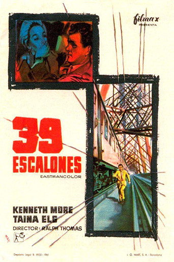 Cartel de The 39 Steps