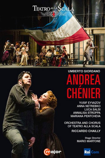 Cartel de Giordano: Andrea Chénier - Teatro alla Scala