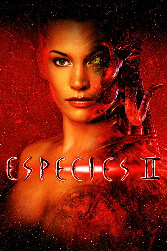 Cartel de Species II (Especie mortal II)
