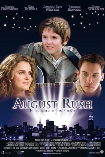 Cartel de August Rush: El triunfo de un sueño