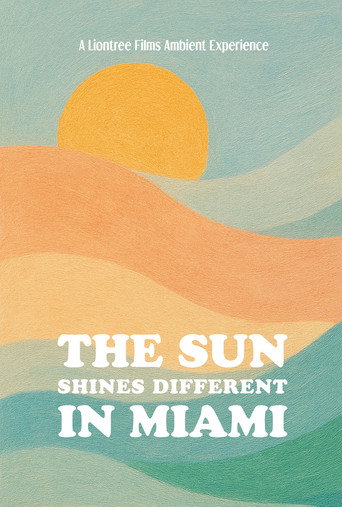 Cartel de The Sun Shines Different in Miami