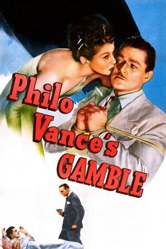 Cartel de Philo Vance's Gamble