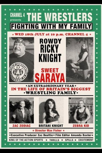 Cartel de The Wrestlers: Fighting with My Family
