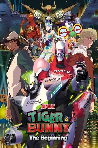 Cartel de Tiger & Bunny: The Beginning