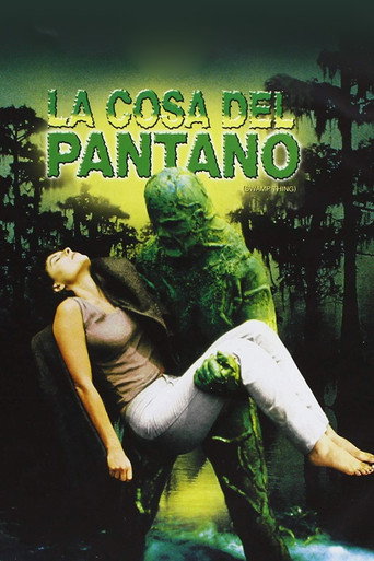 Cartel de La cosa del pantano
