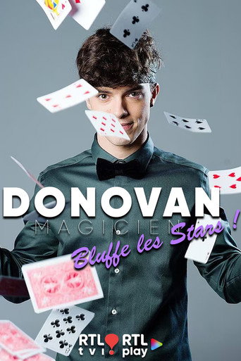 Cartel de Donovan Magicien : Bluffe les stars