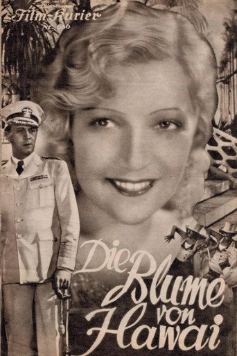 Cartel de Die Blume von Hawaii